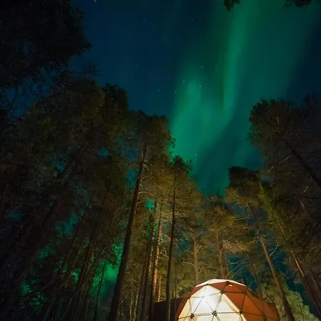 Luksustelt Glød Aurora Canvas Dome *