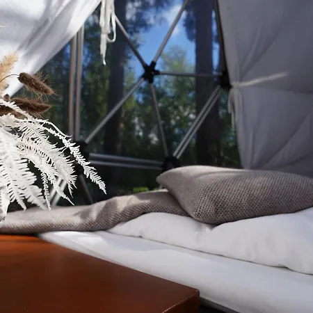 Luksustelt Glød Aurora Canvas Dome