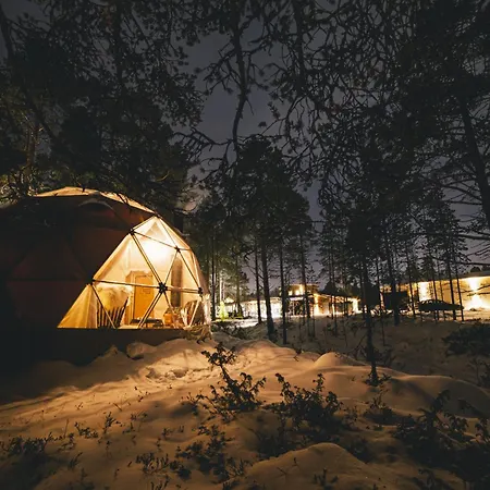Luksustelt Glød Aurora Canvas Dome *