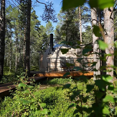 Luxusní stan Glod Aurora Canvas Dome