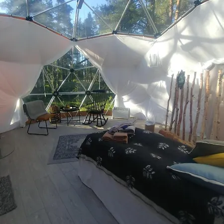 Glød Aurora Canvas Dome Luksustelt