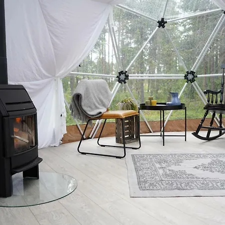 Lyxtält Glod Aurora Canvas Dome