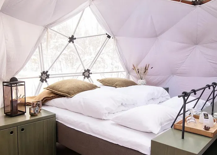 Glod Aurora Canvas Dome Tente de luxe