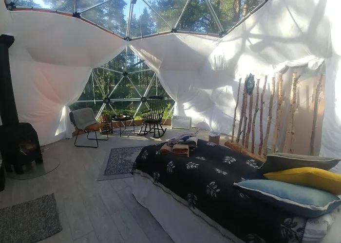 Glod Aurora Canvas Dome Tente de luxe