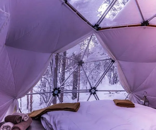 Glod Aurora Canvas Dome Tente de luxe Alta