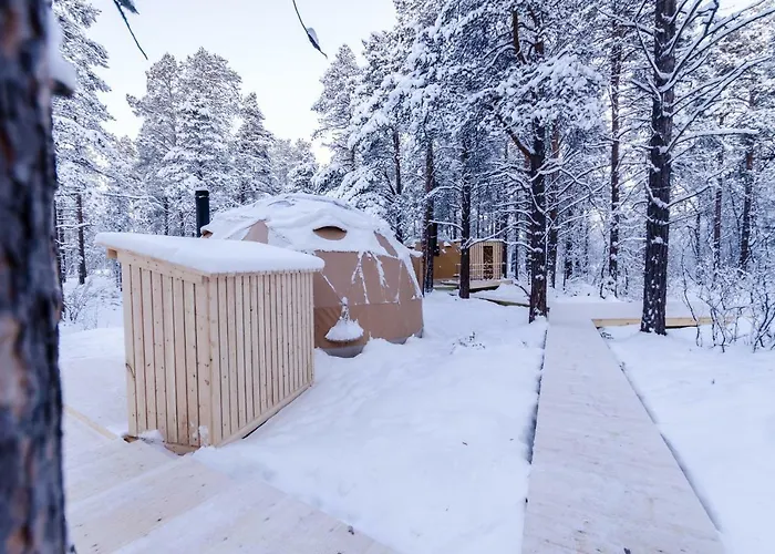 Tente de luxe Glod Aurora Canvas Dome *