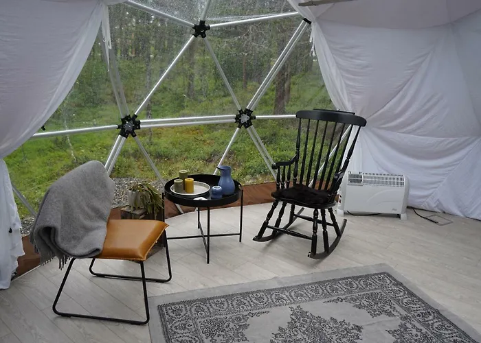 Glod Aurora Canvas Dome Tente de luxe *