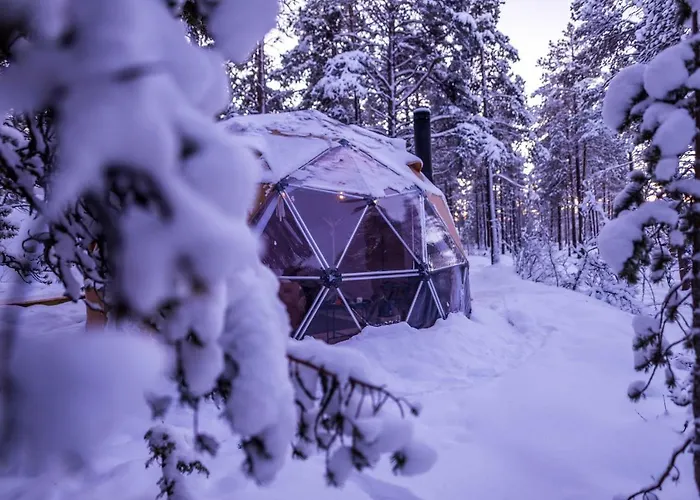 Glod Aurora Canvas Dome Tente de luxe