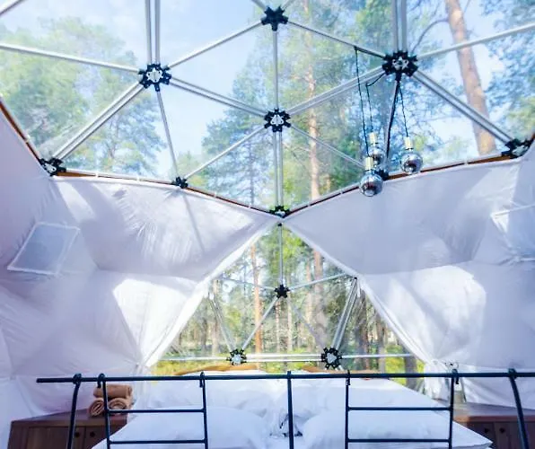 Glod Aurora Canvas Dome Tente de luxe *