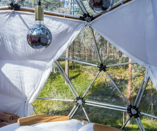 Tente de luxe Glod Aurora Canvas Dome *