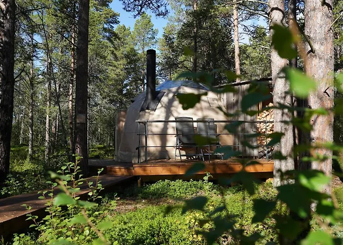 Lyxtält Glod Aurora Canvas Dome